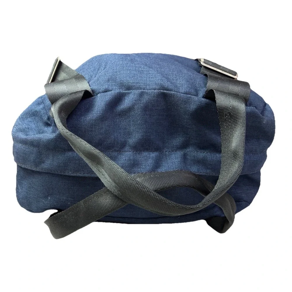 Outdoor Products Blue Daypack Backpack USA Canvas Hiking Seatbelt Straps 3j3‎